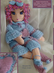 01053 Chloe Crochet Doll & Accessories