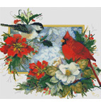 9005 Chickadee Cardinal Holidays