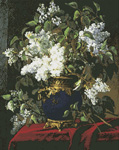 9703 White Lilacs Cross-stitch