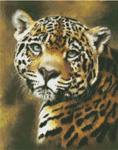 9714 Jaguar Portrait Counted Cross-stitch