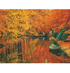 9734 Autumn Boat Ride Counted Cross-stitch