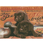 9755 Hunting Puppies Counted Cross-stitch KIT $15