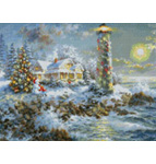 9804 Lighthouse Christmas