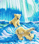 9853 Borealis Polar Bear Cubs