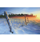 9877 Warm Winter Sunset Cross-stitch