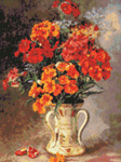 9888 Vintage Orange Blossoms