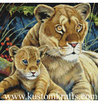 9987 Lioness and Cub