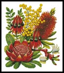 Bushland Flowers of Oz - Cross Stitch Chart