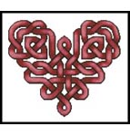 Celtic Heart - Cross Stitch Chart