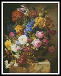 Flower Bouquet 2 - Cross Stitch Chart