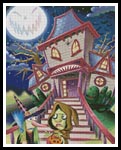 Halloween House - Cross Stitch Chart