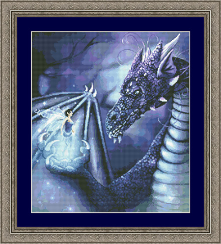 2003 Blue Dragon Fairy - Click Image to Close