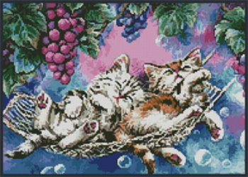 2009 Lazy Afternoon- Kittens - Click Image to Close