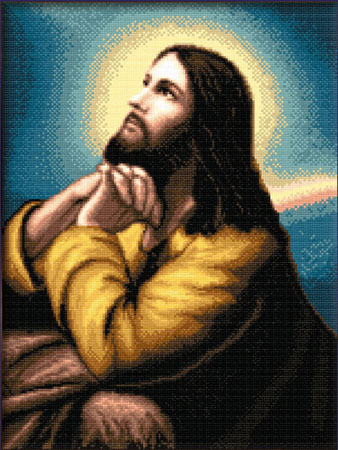 4002 Prayer of Christ - Click Image to Close