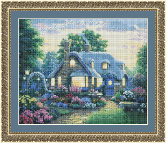 9779 Peaceful Place Counted Cross-stitch - Click Image to Close