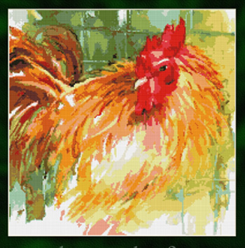 9808 "Here's Looking at You" Rooster - Click Image to Close