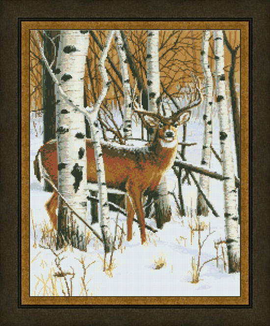 9857 On the Lookout (Deer) - Click Image to Close