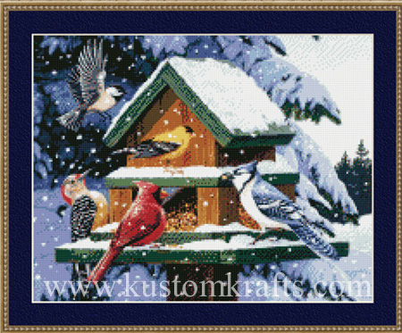 9935 Winter Feast Cross-stitch - Click Image to Close