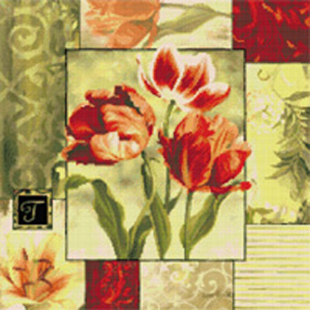 9948 Tulips Medley I - Click Image to Close