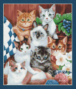 9956 Cuddly Kittens - Click Image to Close