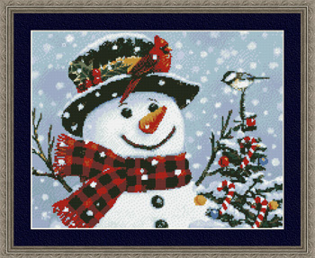 9957 Christmas Snowman - Click Image to Close