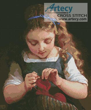 A Careful Stitch - Cross Stitch Chart - Click Image to Close
