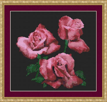 NNT-081 Plum Perfection Roses - Click Image to Close