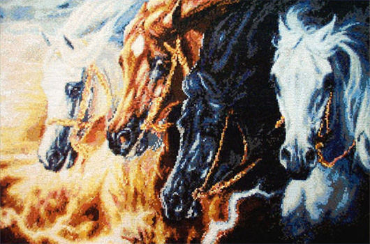 SLO-003 4 Horses of Apocalypse - Click Image to Close