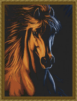 SLO-005 Golden Ice- Horse - Click Image to Close