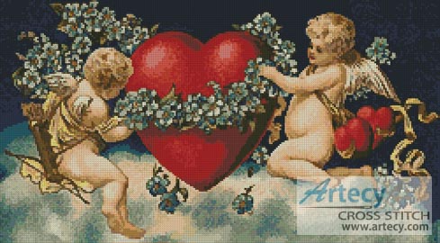 Valentine - Cross Stitch Chart - Click Image to Close