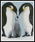 Penguin Parents - Cross Stitch Chart