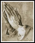 Praying Hands - Cross Stitch Chart