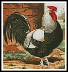 Rooster 1 - Cross Stitch Chart