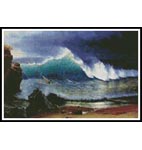 The Shore of the Turquoise Sea - Cross Stitch Chart